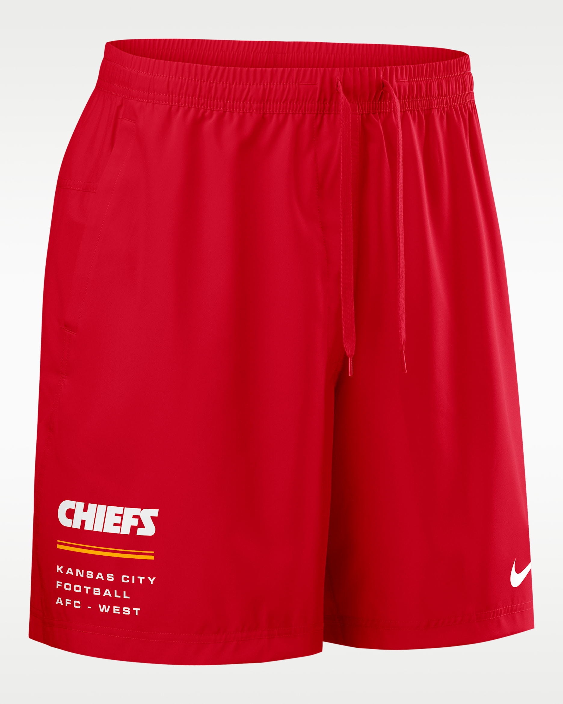 ★新品★NFL Chiefs フットボール　カンザスシティ　ハーフパンツ　輸入 Kansas City Chiefs Men's Nike NFL Woven Shorts. Nike.com